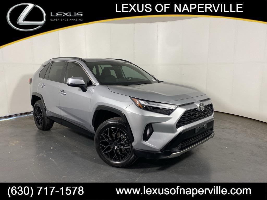 used 2025 Toyota RAV4 Hybrid car, priced at $31,988