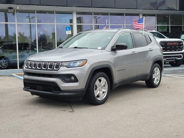used 2022 Jeep Compass car, priced at $17,499
