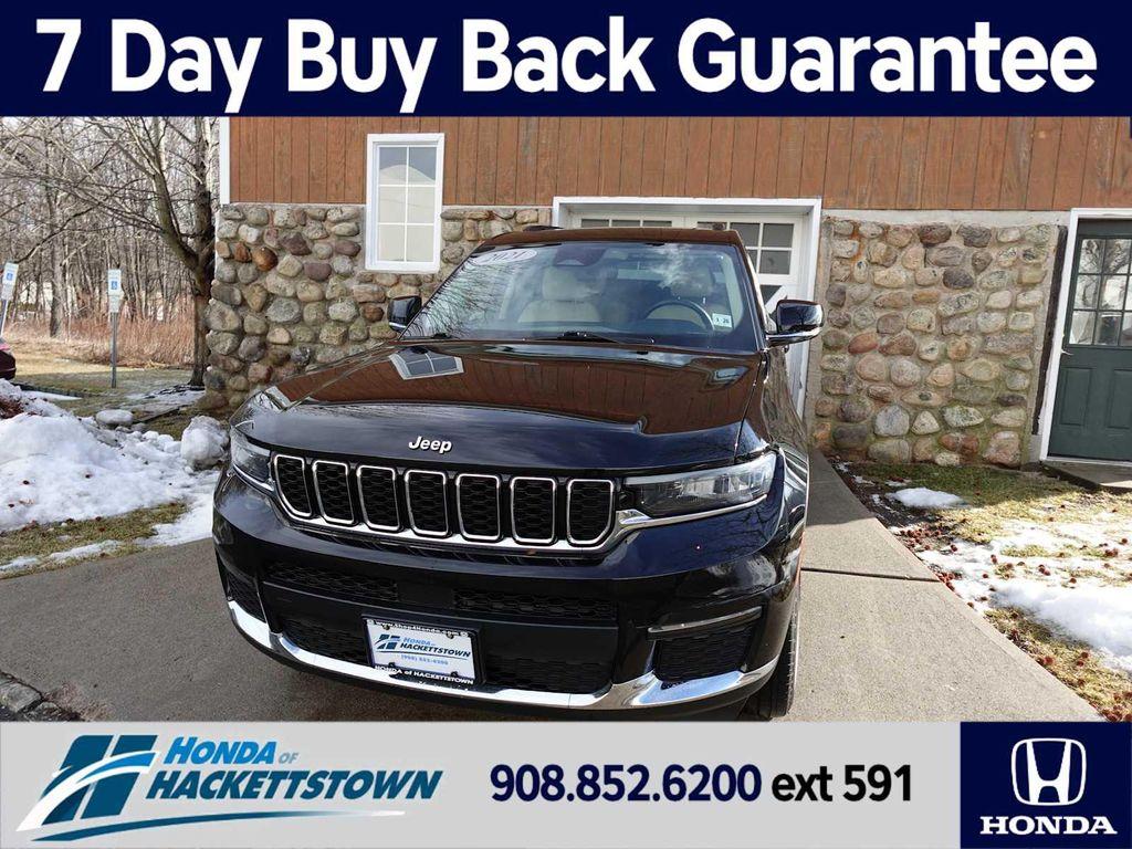 used 2021 Jeep Grand Cherokee L car, priced at $26,895