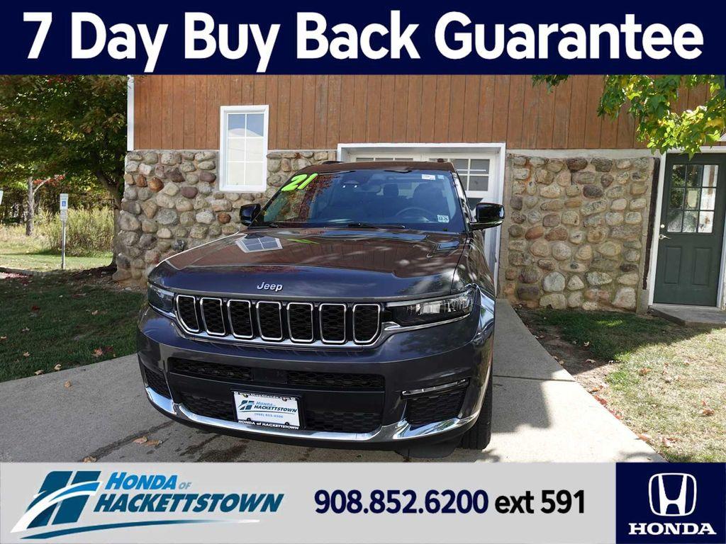 used 2021 Jeep Grand Cherokee L car, priced at $18,995