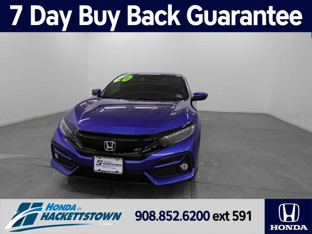 used 2020 Honda Civic Si car, priced at $17,899