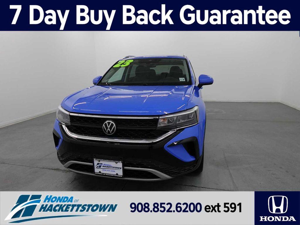 used 2023 Volkswagen Taos car, priced at $17,495