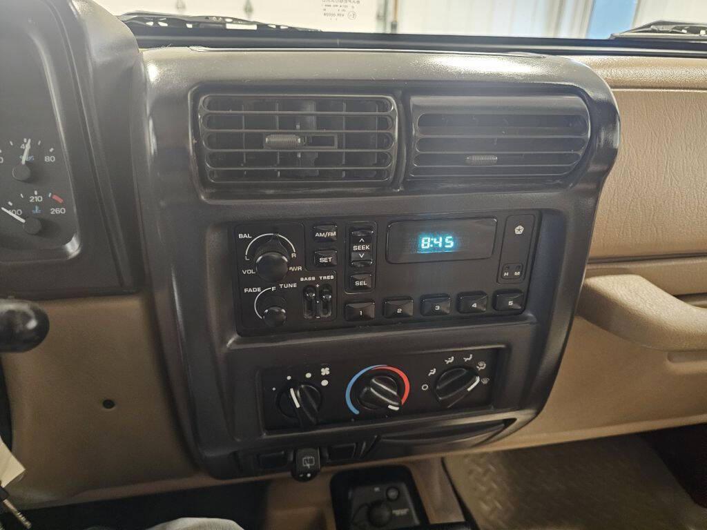 used 1999 Jeep Wrangler car, priced at $7,995