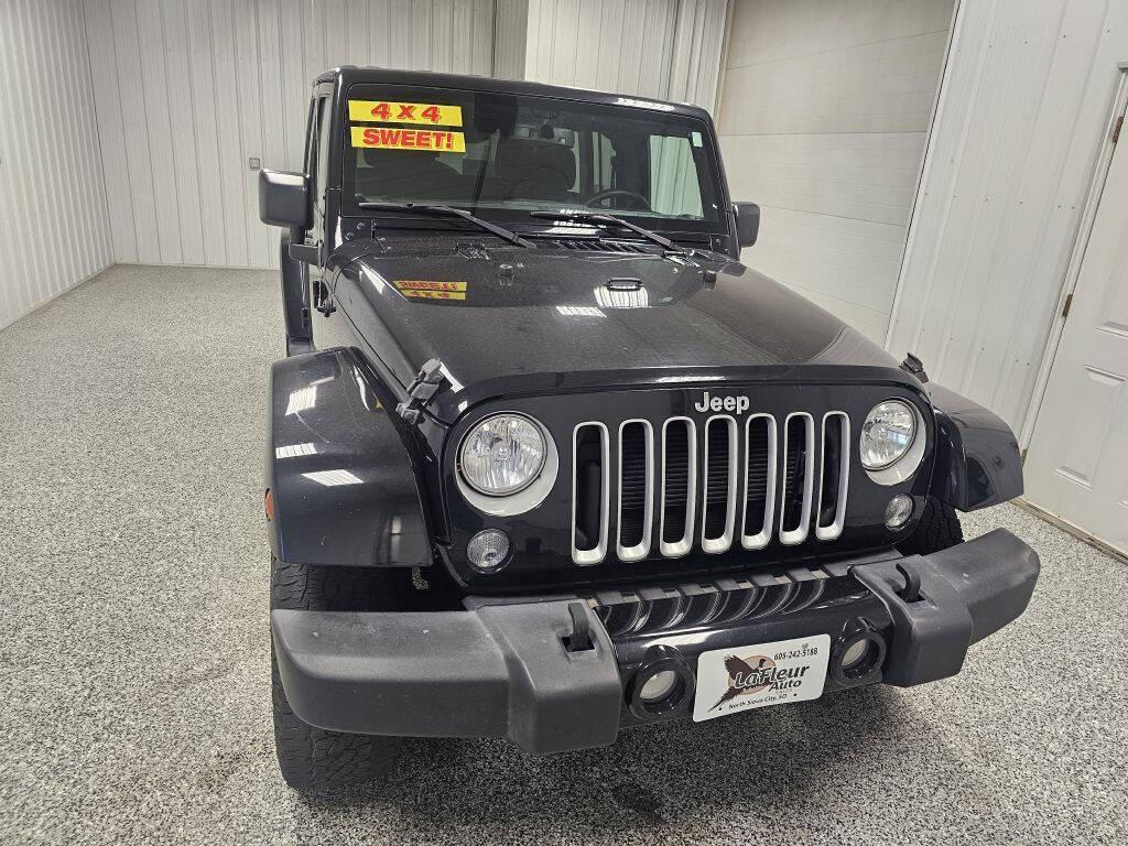 used 2017 Jeep Wrangler Unlimited car, priced at $19,995