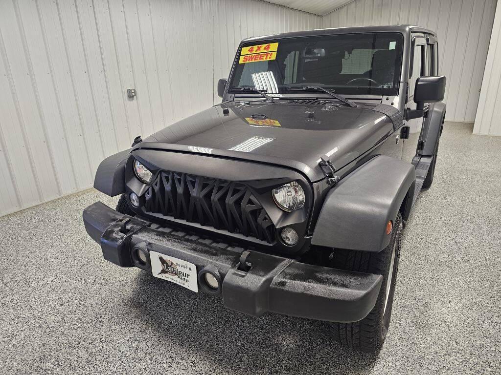 used 2017 Jeep Wrangler Unlimited car, priced at $18,995
