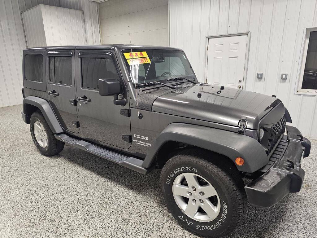 used 2017 Jeep Wrangler Unlimited car, priced at $18,995
