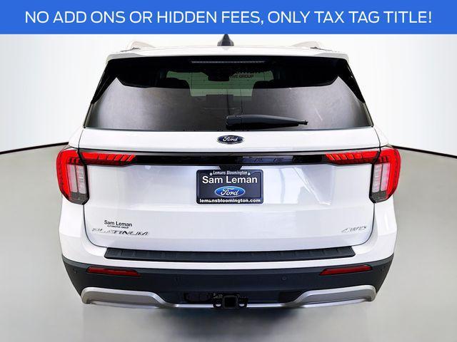 new 2026 Ford Explorer car, priced at $54,795