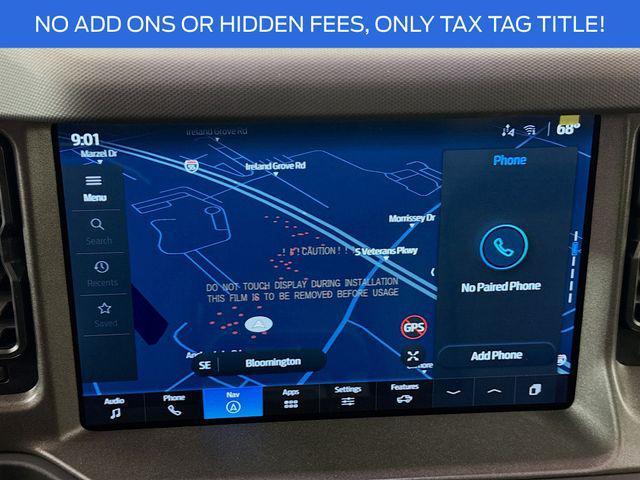 new 2025 Ford Bronco car, priced at $47,490