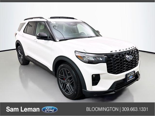 new 2025 Ford Explorer car, priced at $56,155