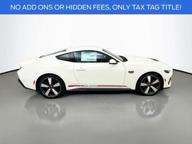 new 2025 Ford Mustang car, priced at $56,150