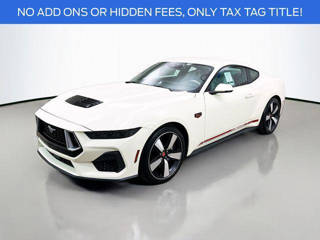 new 2025 Ford Mustang car, priced at $56,150