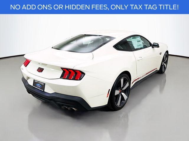 new 2025 Ford Mustang car, priced at $56,150