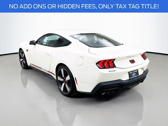 new 2025 Ford Mustang car, priced at $56,150