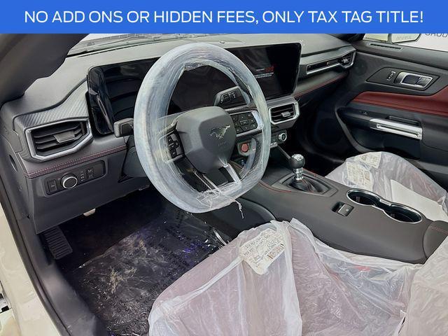 new 2025 Ford Mustang car, priced at $56,150