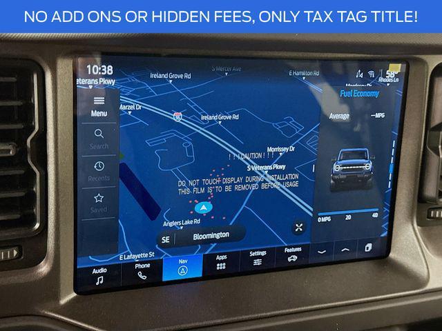 new 2025 Ford Bronco car, priced at $43,400