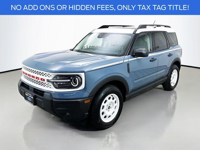 new 2025 Ford Bronco Sport car, priced at $33,855