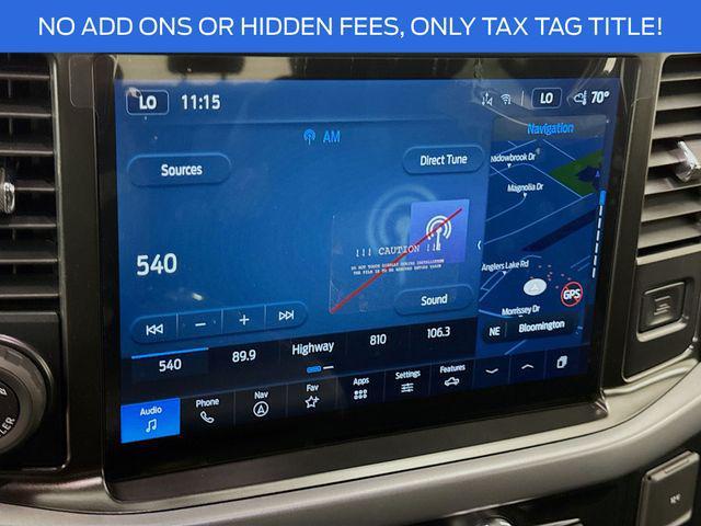 new 2025 Ford F-150 car, priced at $55,235