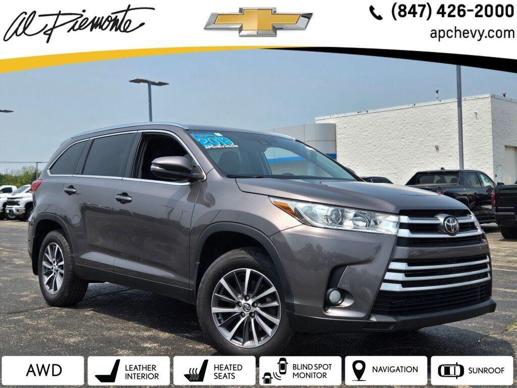 used 2019 Toyota Highlander car, priced at $23,950