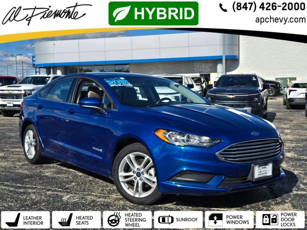 used 2018 Ford Fusion Hybrid car, priced at $13,700