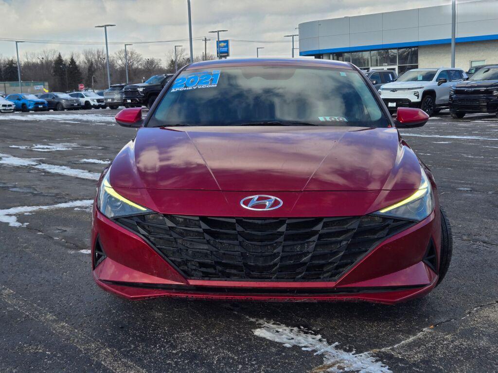 used 2021 Hyundai Elantra car, priced at $15,272