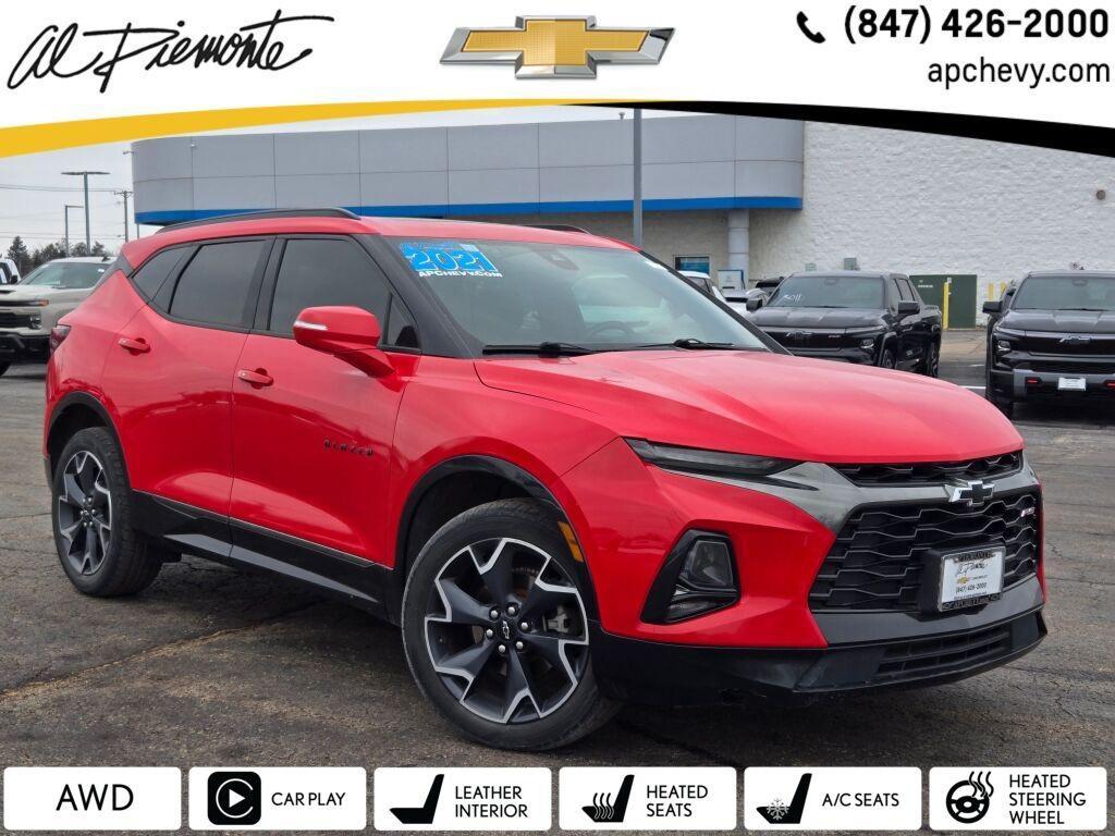 used 2021 Chevrolet Blazer car, priced at $16,955