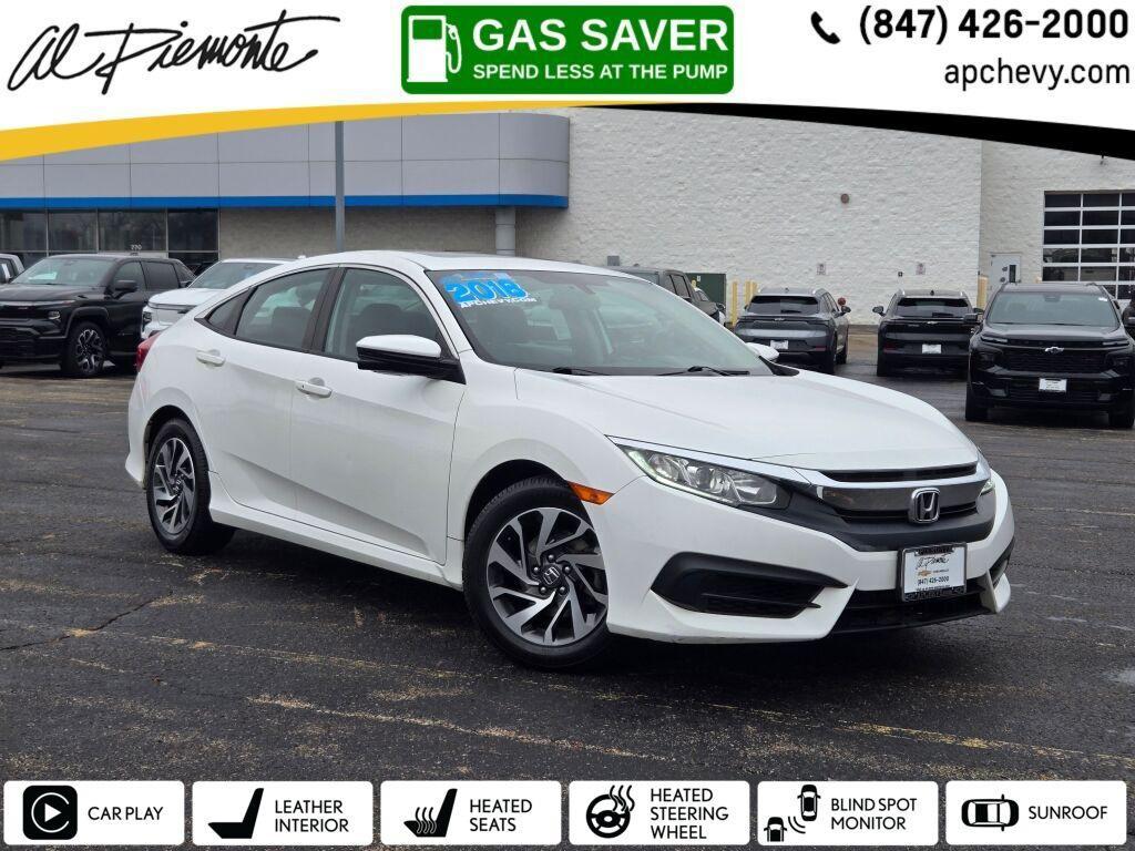 used 2018 Honda Civic car, priced at $17,350