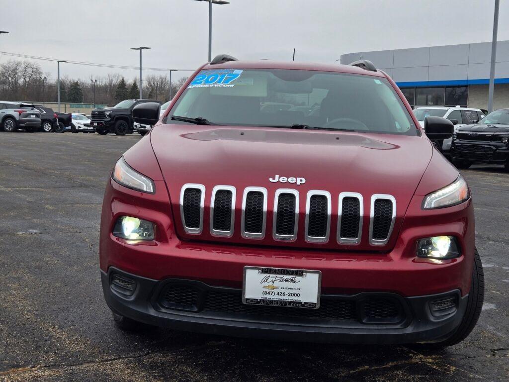 used 2017 Jeep Cherokee car, priced at $10,550