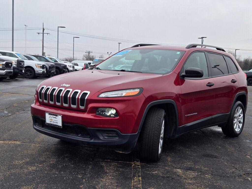 used 2017 Jeep Cherokee car, priced at $10,550