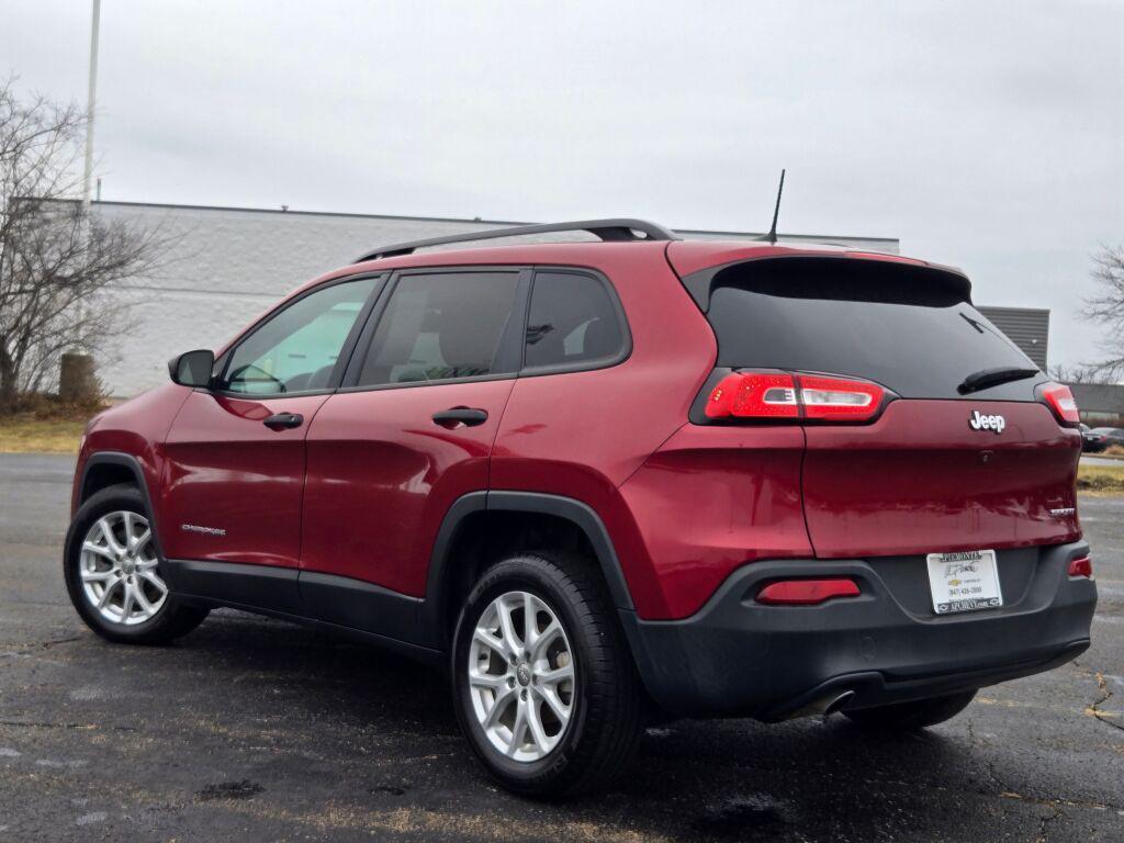 used 2017 Jeep Cherokee car, priced at $11,679