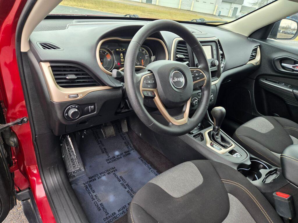 used 2017 Jeep Cherokee car, priced at $11,679