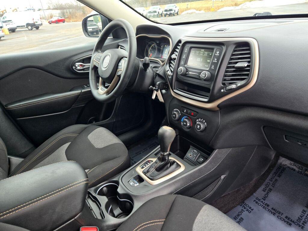 used 2017 Jeep Cherokee car, priced at $10,550