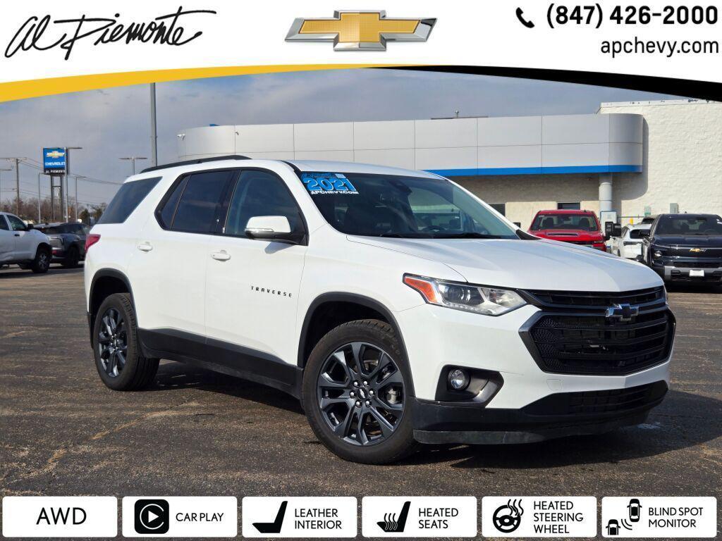 used 2021 Chevrolet Traverse car, priced at $29,900