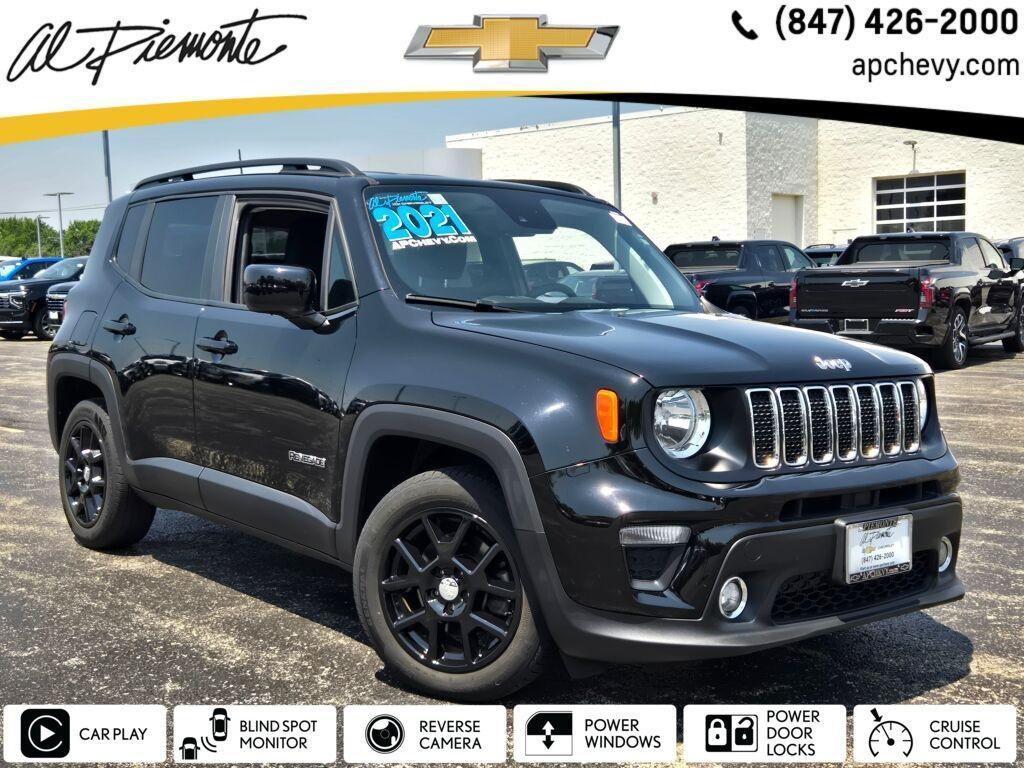 used 2021 Jeep Renegade car, priced at $15,600