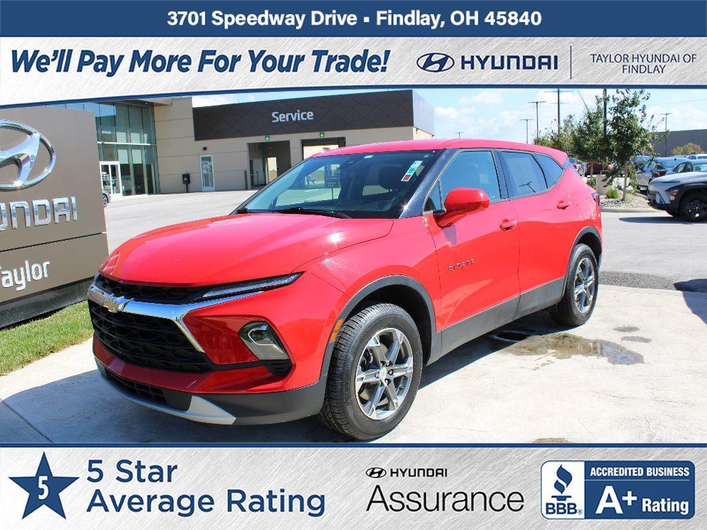 used 2023 Chevrolet Blazer car, priced at $22,595
