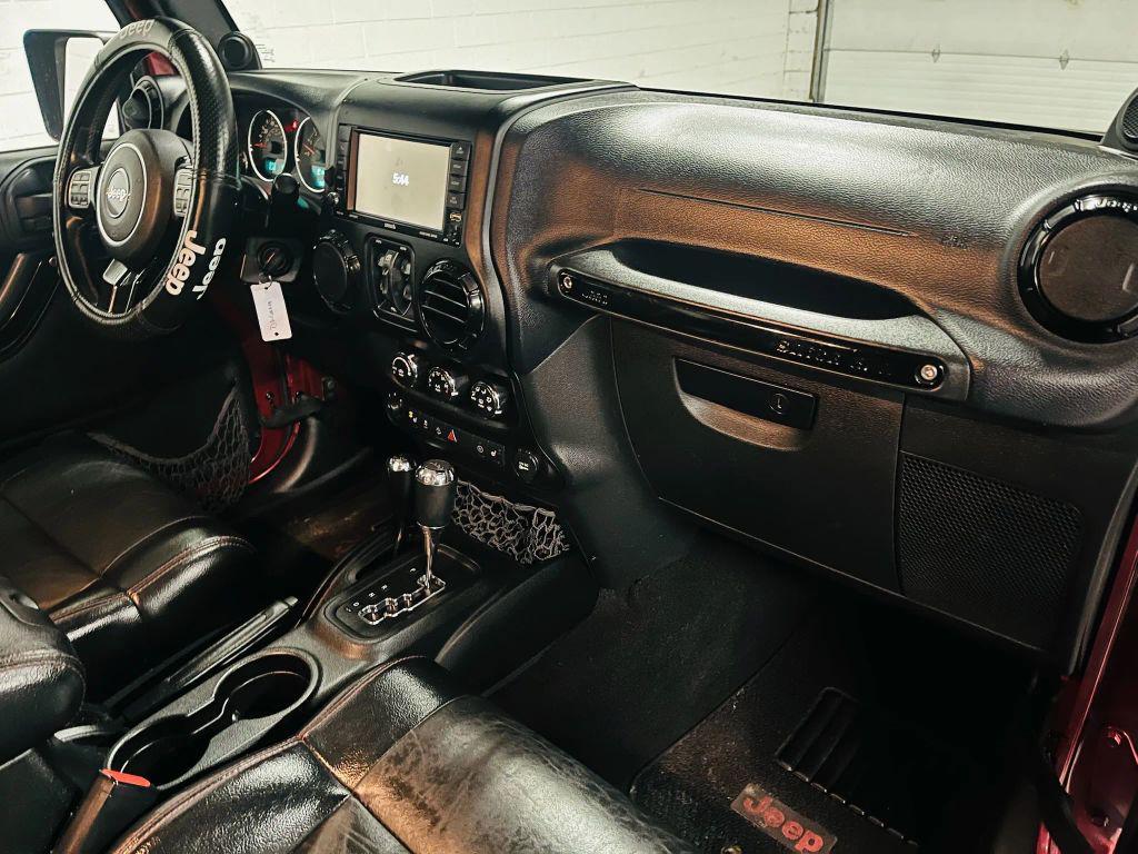 used 2012 Jeep Wrangler Unlimited car, priced at $13,750