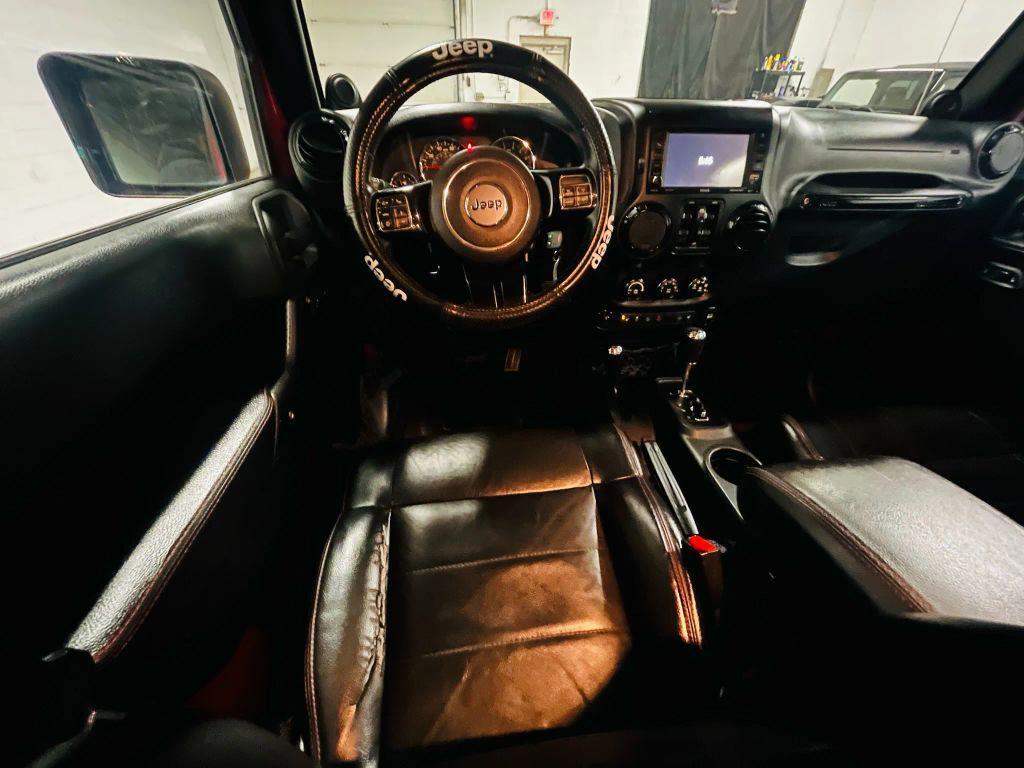 used 2012 Jeep Wrangler Unlimited car, priced at $13,750