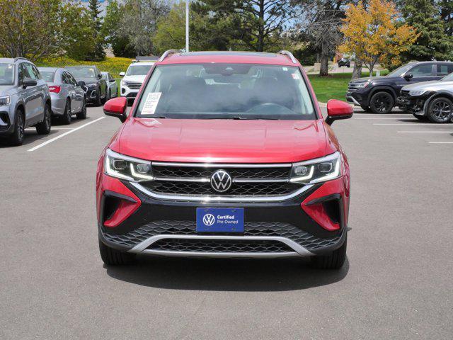used 2022 Volkswagen Taos car, priced at $24,345