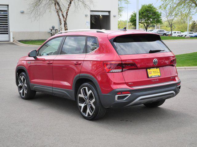 used 2022 Volkswagen Taos car, priced at $24,345