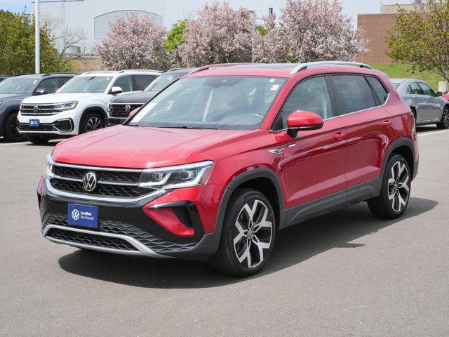 used 2022 Volkswagen Taos car, priced at $24,345