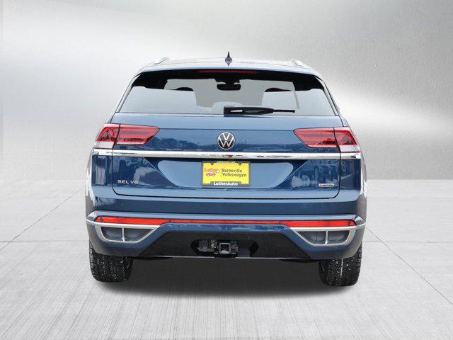 used 2022 Volkswagen Atlas Cross Sport car, priced at $25,995