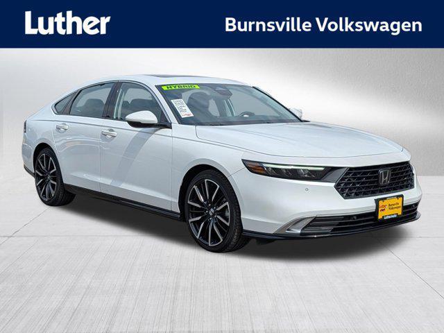 used 2023 Honda Accord Hybrid car, priced at $27,325