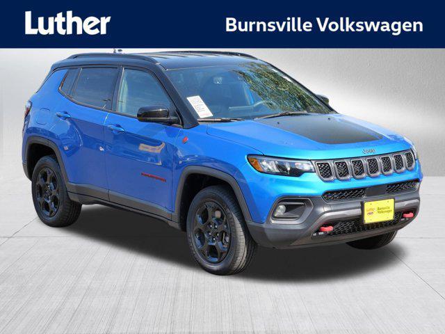 used 2023 Jeep Compass car, priced at $18,575