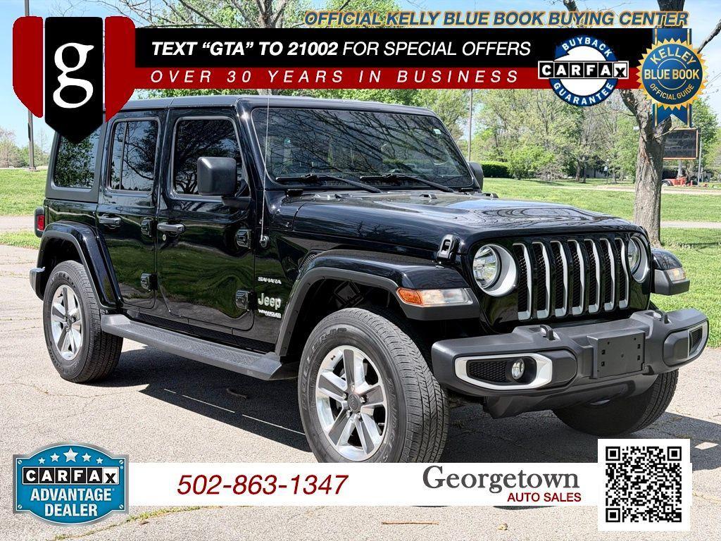 used 2021 Jeep Wrangler Unlimited car, priced at $27,899