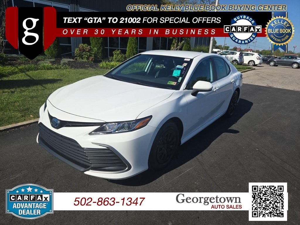 used 2022 Toyota Camry Hybrid car, priced at $22,587