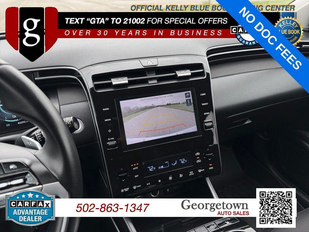 used 2022 Hyundai TUCSON Hybrid car, priced at $20,542
