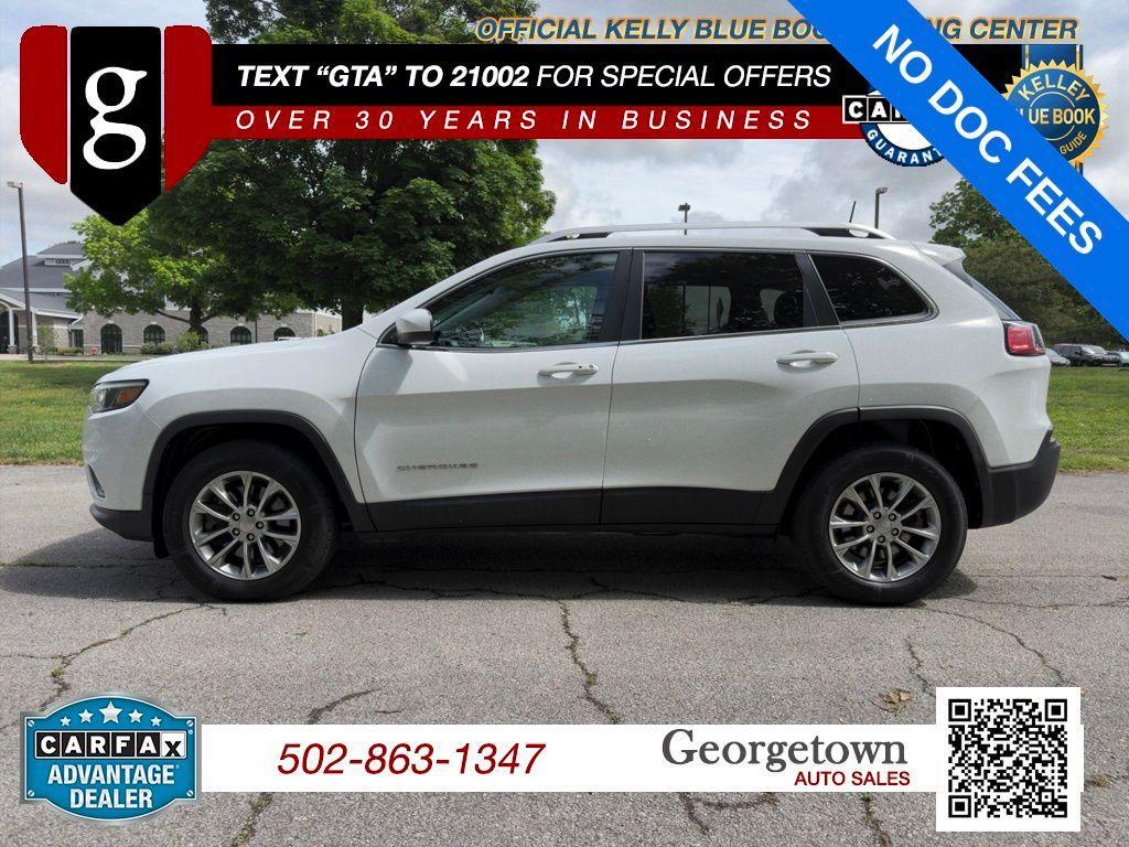 used 2019 Jeep Cherokee car, priced at $17,916