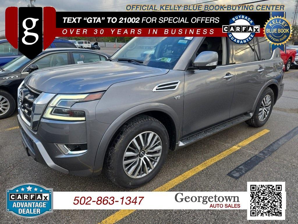 used 2021 Nissan Armada car, priced at $24,899