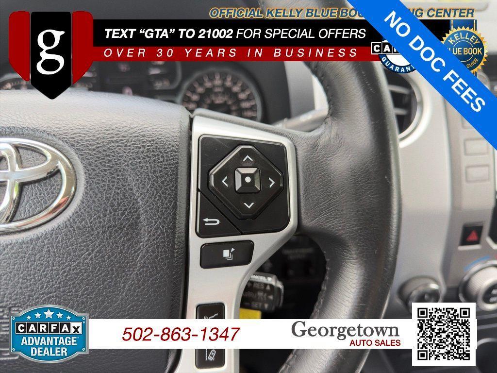used 2019 Toyota Tundra car, priced at $32,499