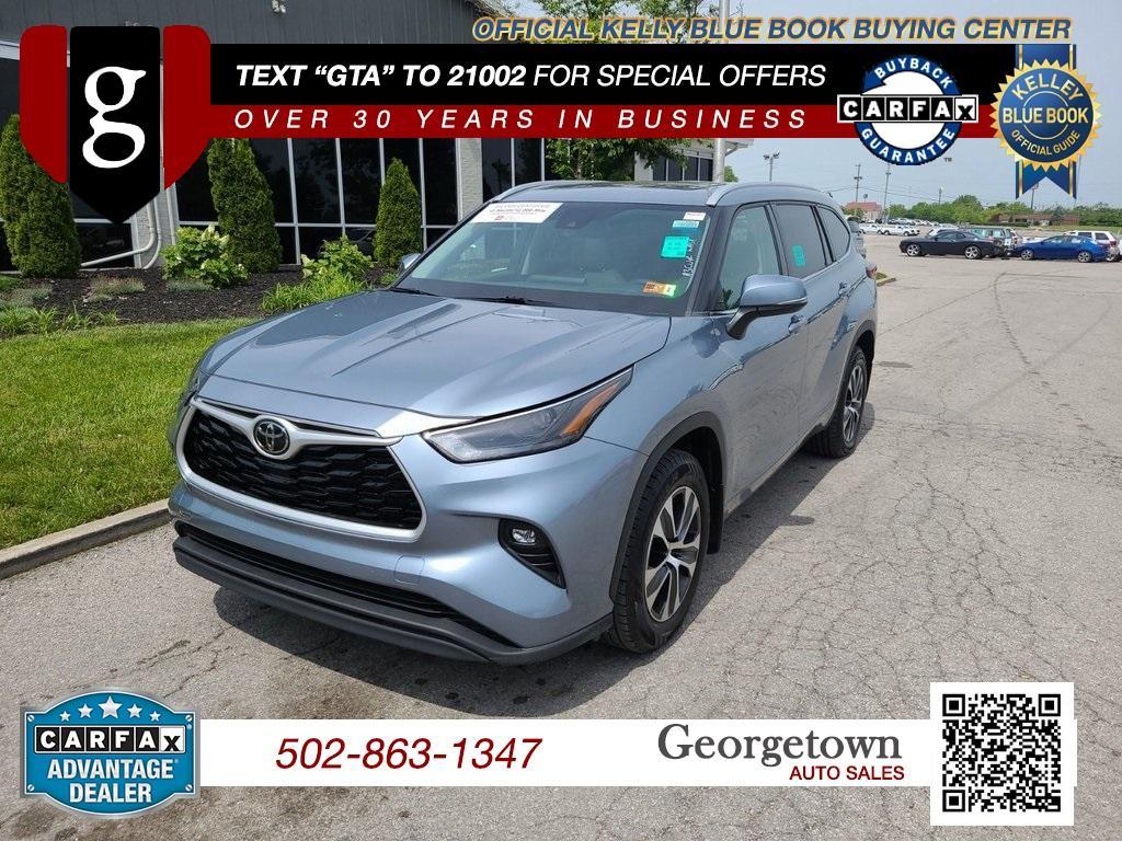used 2022 Toyota Highlander car, priced at $28,584