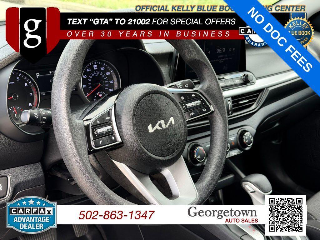 used 2024 Kia Forte car, priced at $17,597